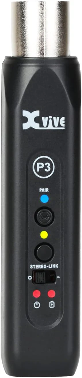 Xvive P3 Ricevitore Audio Bluetooth a XLR x audio da smartphone, tablet o laptop