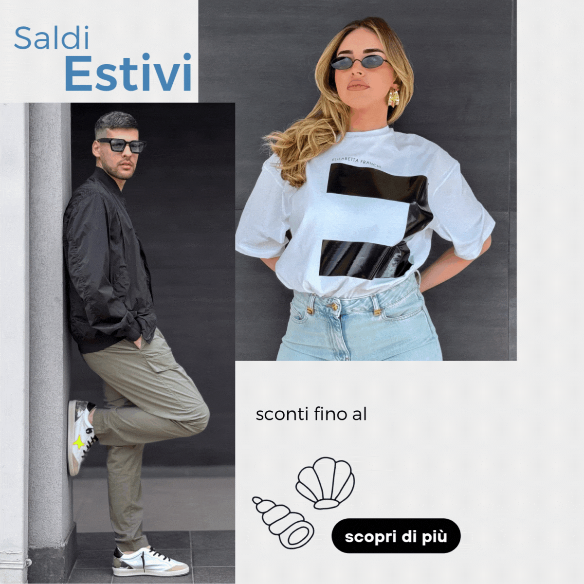 saldi estivi - sconti fino al 40%