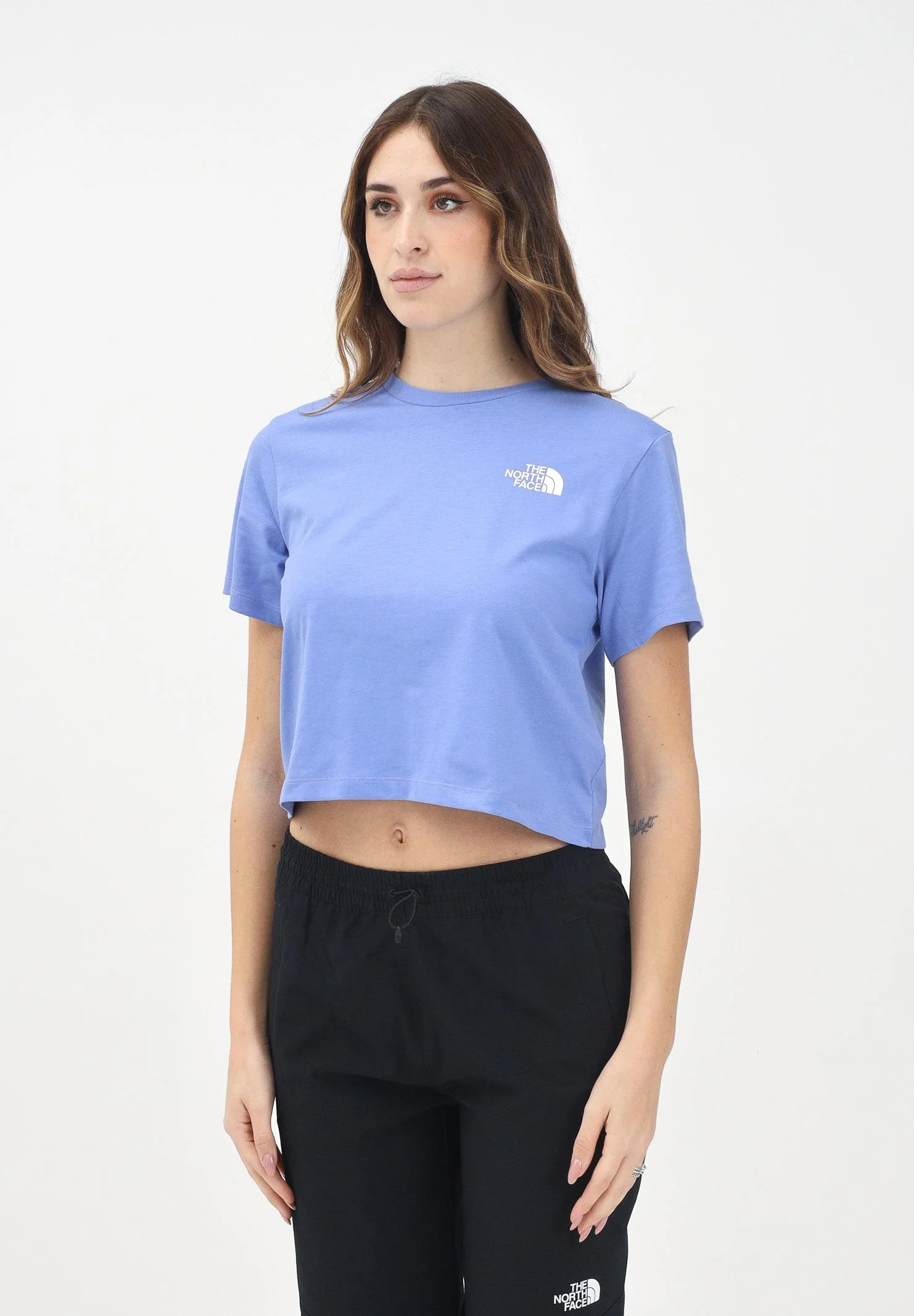 Image of THE NORTH FACE T-shirt a manica corta Simple Dome lilla da donna