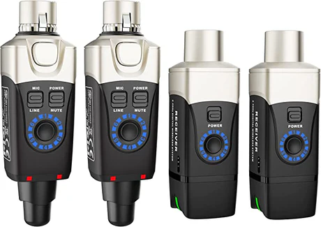 Xvive U3D Sistema Wireless 2 Trasmettitori e 2 Ricevitori per Connessione Stereo