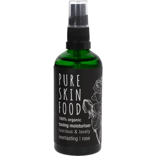 PURE SKIN FOOD Tonico Idratante Bio - Elicriso e Rosa