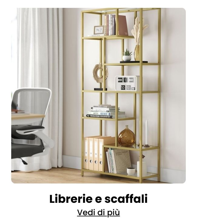Librerie e scaffali
