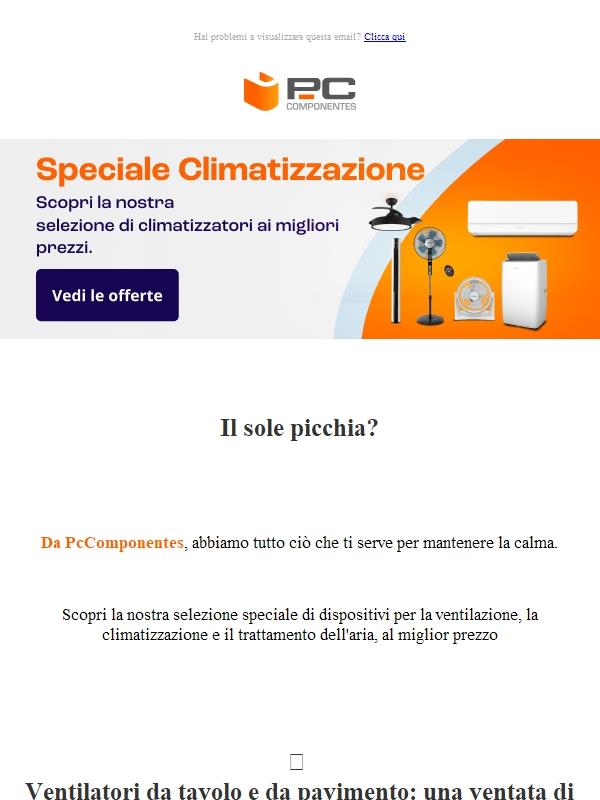 Fa troppo caldo? Scopri le nostre soluzioni per rinfrescarti ❄️