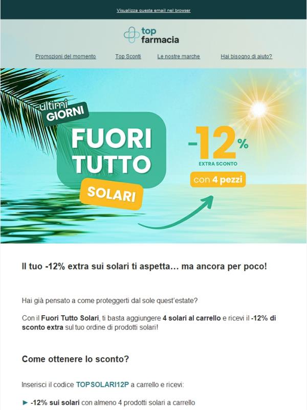 Solari in sconto: li hai già messi in valigia?