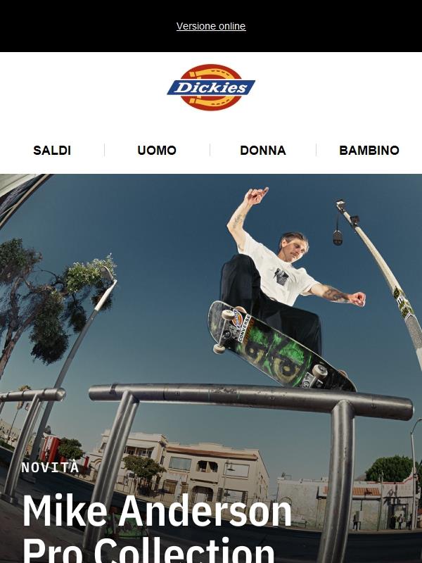 Novità: Mike Anderson Pro Collection