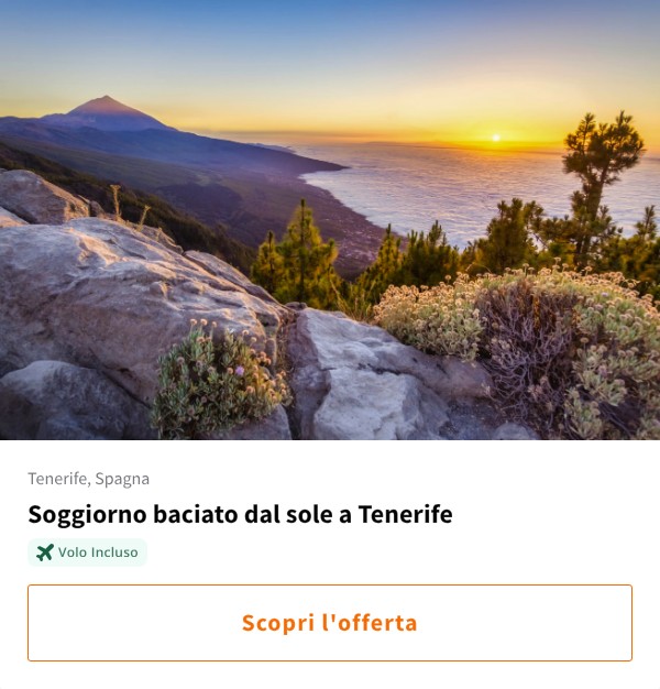 Soggiorno baciato dal sole a Tenerife