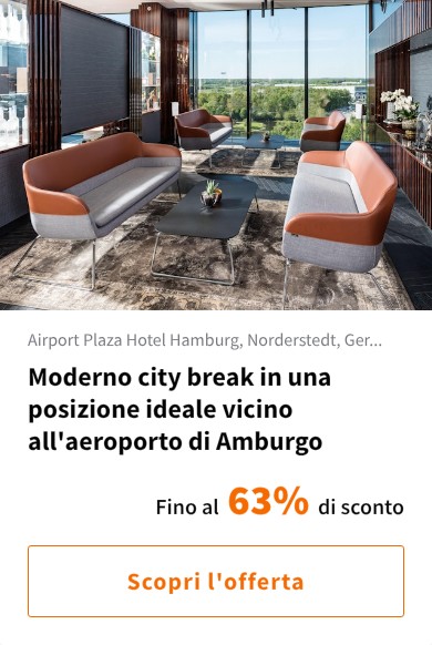 Moderno city break in una posizione ideale vicino all&#x27;aeroporto di Amburgo