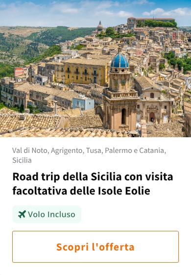 Road trip della Sicilia con visita facoltativa delle Isole Eolie
