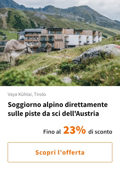 Soggiorno alpino direttamente sulle piste da sci dell&#x27;Austria