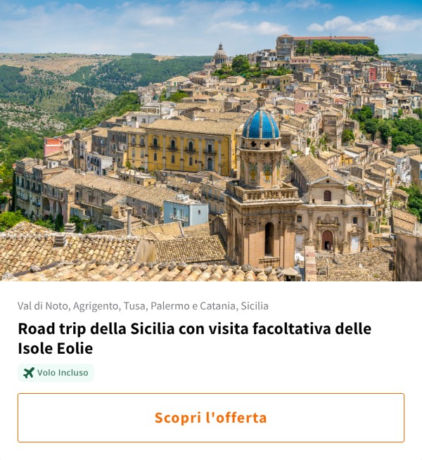 Road trip della Sicilia con visita facoltativa delle Isole Eolie