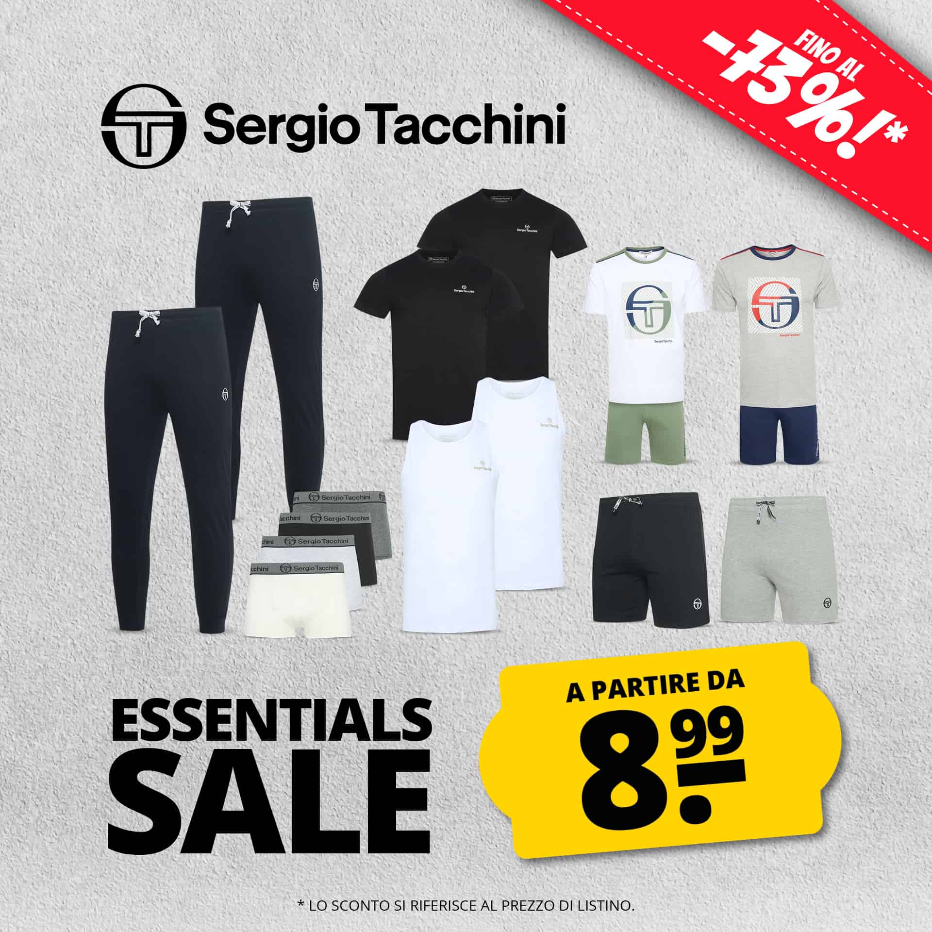 Sergio Tacchini Essentials Sale