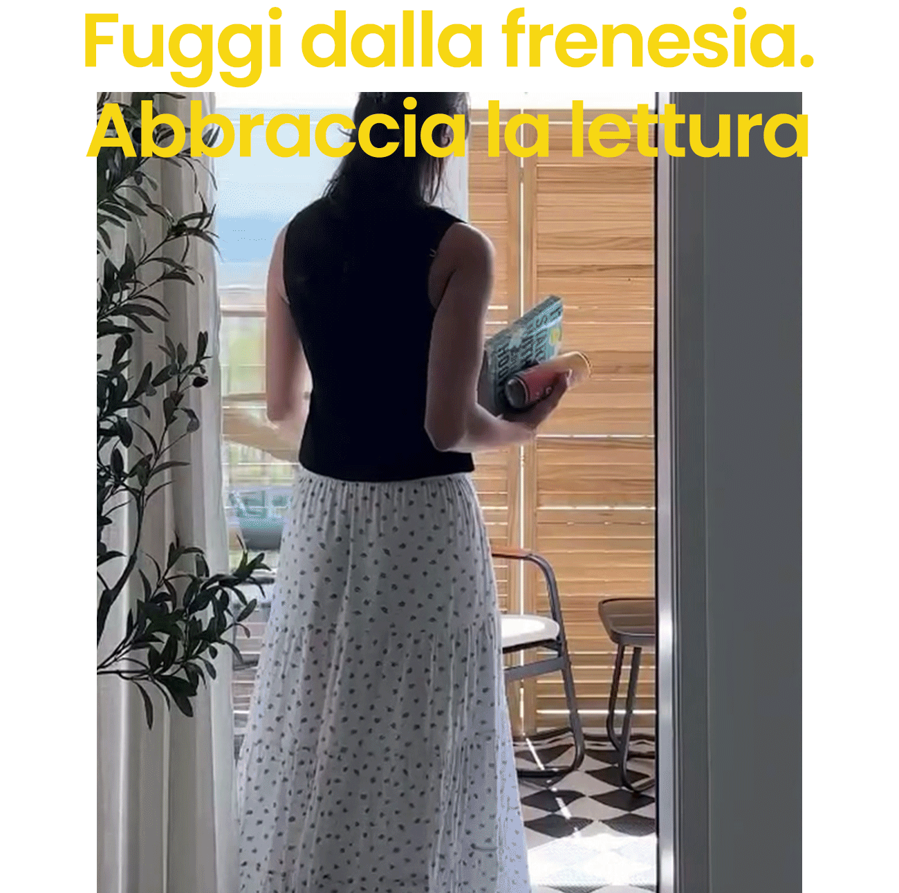 Fuggi dalla frenesia. Abbraccia la lettura