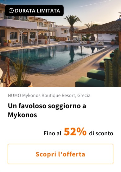 Un favoloso soggiorno a Mykonos