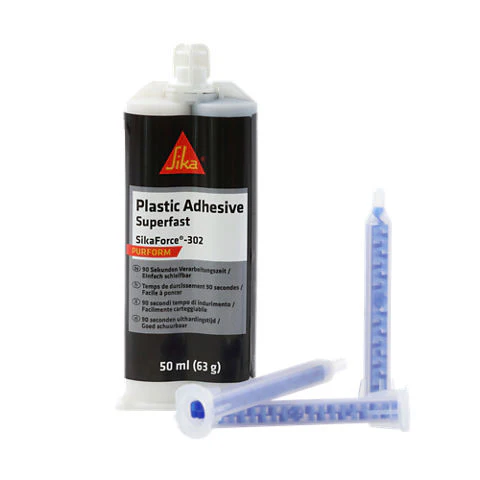 Image of SikaForce 302 Adesivo Bicomponente Per Riparazione Plastiche Super Fast 90 secondi