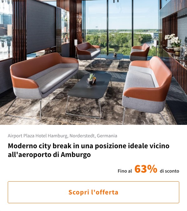 Moderno city break in una posizione ideale vicino all'aeroporto di Amburgo