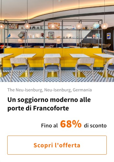 Un soggiorno moderno alle porte di Francoforte