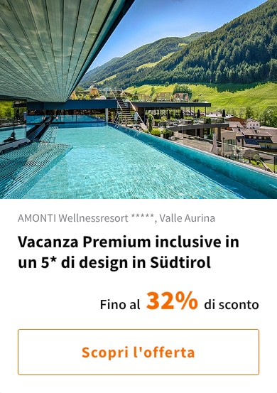 Vacanza Premium inclusive in un 5* di design in Südtirol