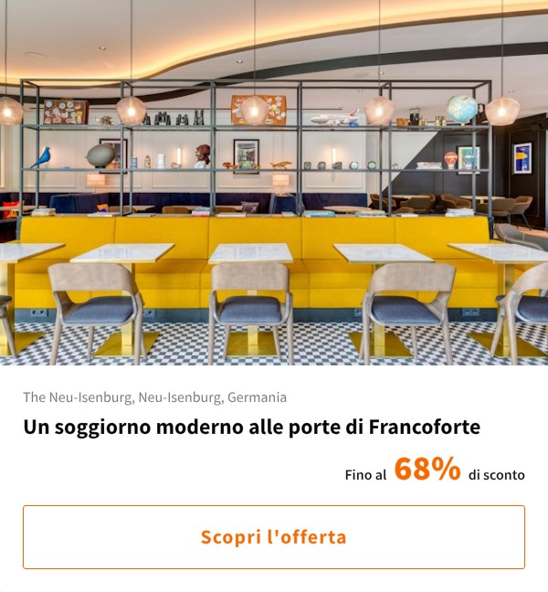 Un soggiorno moderno alle porte di Francoforte