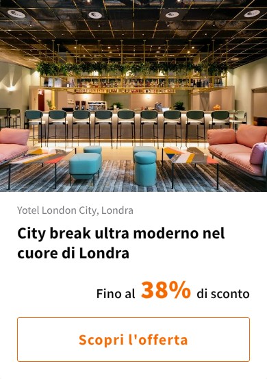 City break ultra moderno nel cuore di Londra