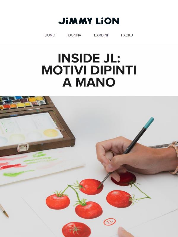 Inside JL: motivi dipinti a mano