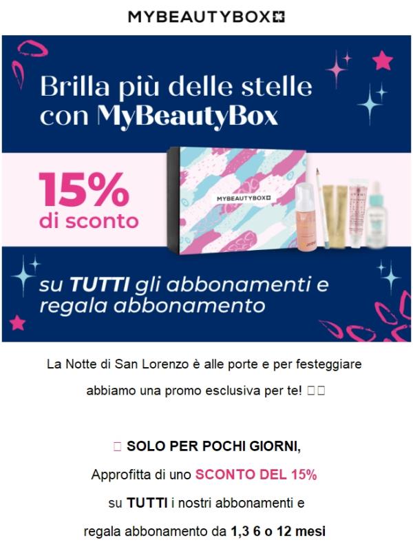 Offerta cadente, solo per te ✨