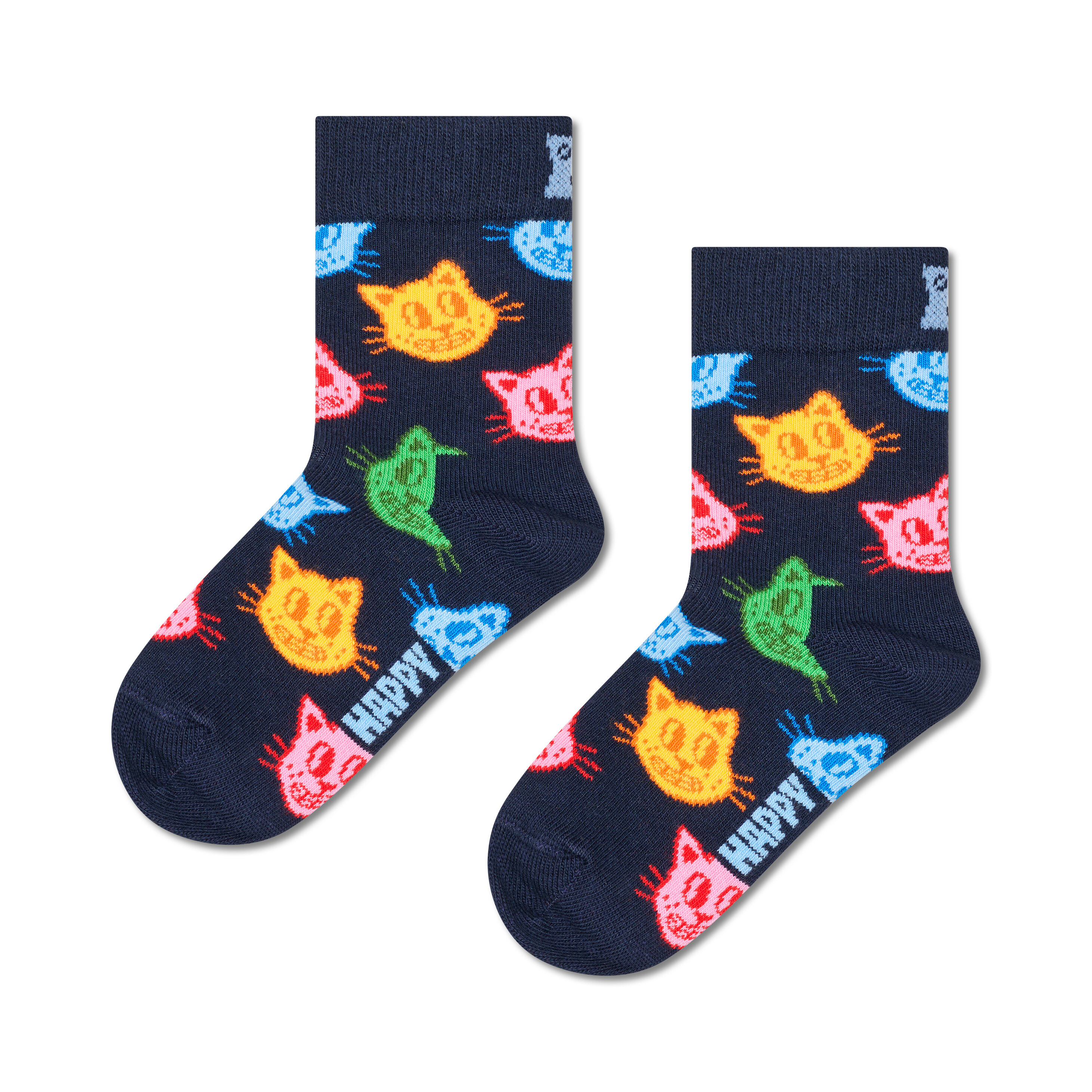2-Pack Kids Cat Sock