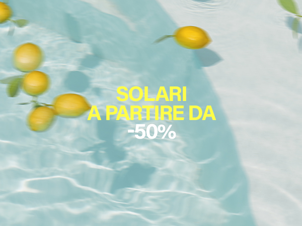 Solari a partire da -50%