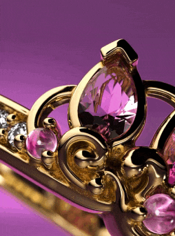 Disney Princess Rapunzel Tiara Ring