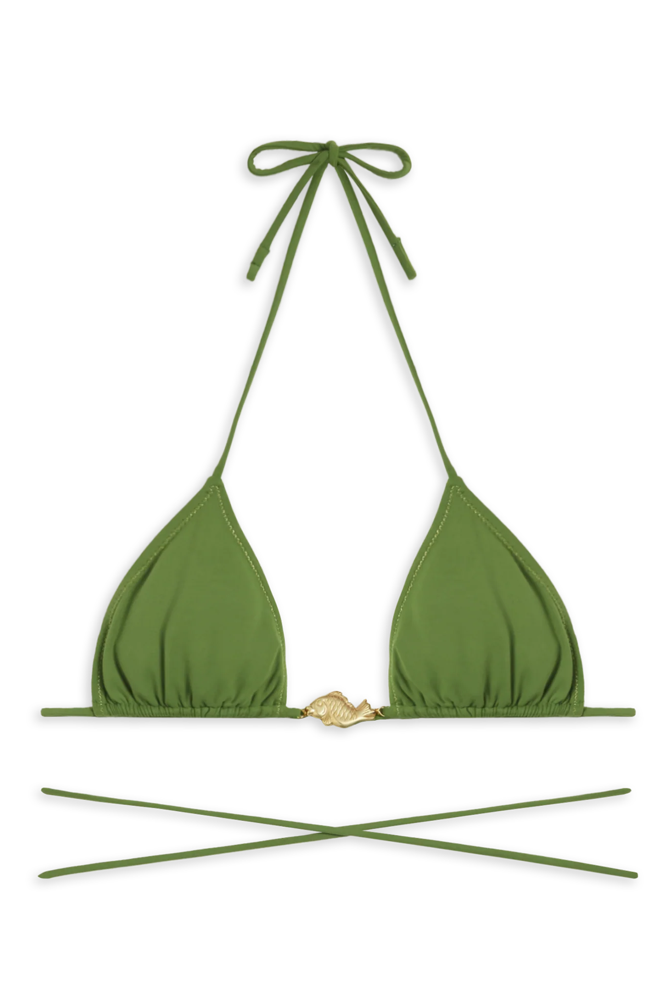 Image of Miami Bikini Top // Emerald Green