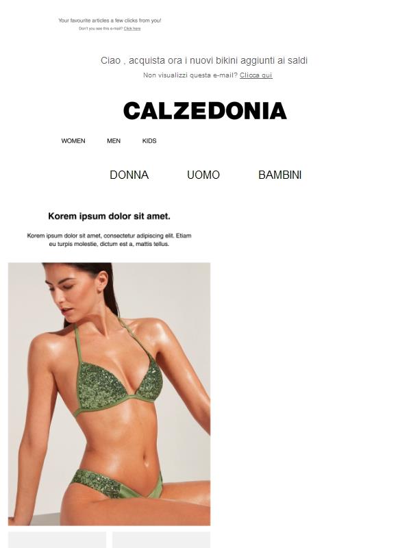 SALDI: i bikini più amati ora al -50%