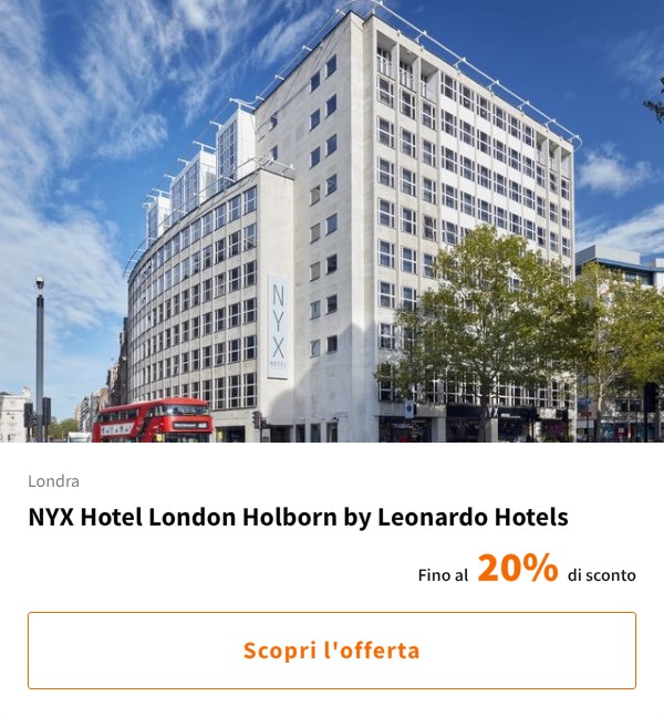 NYX Hotel London Holborn by Leonardo Hotels