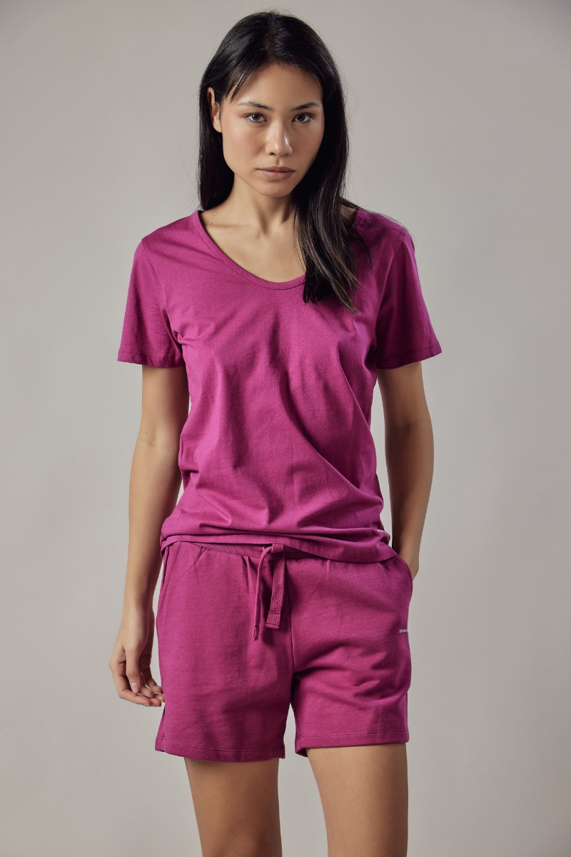 Deep V-Neck T-Shirt