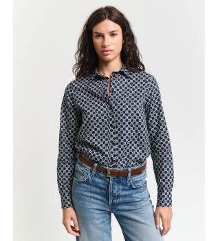 camicia-in-garza-di-cotone-dalla-vestibilita-regolare-con-stampa-geometrica-blu-scuro