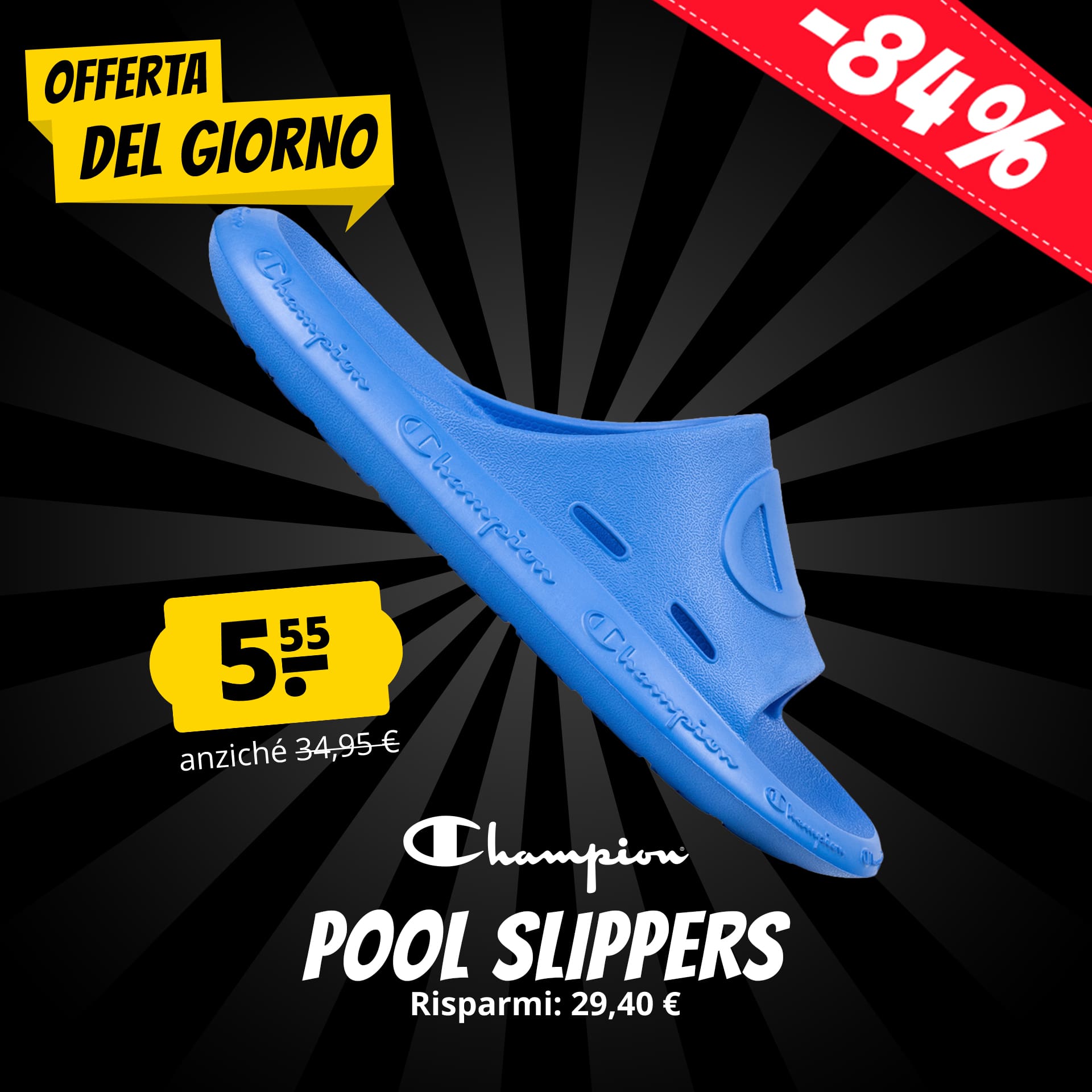Champion slide rio ciabatte da nuoto