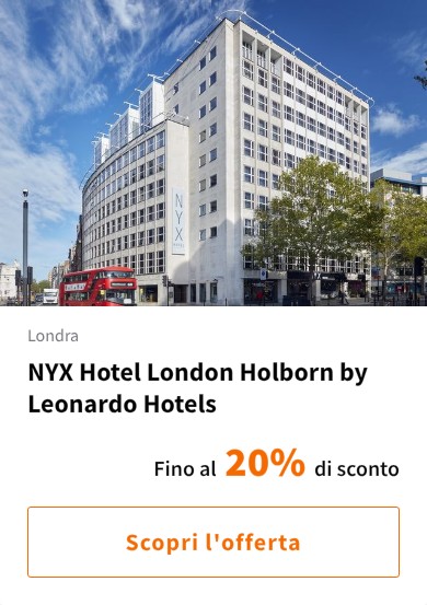 NYX Hotel London Holborn by Leonardo Hotels