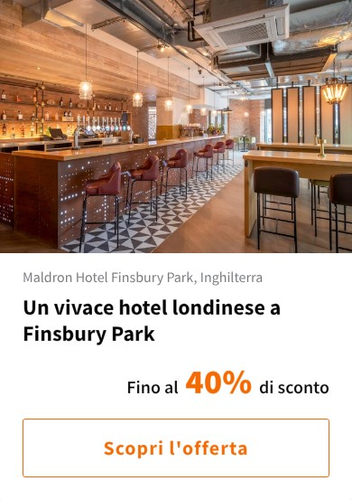 Un vivace hotel londinese a Finsbury Park