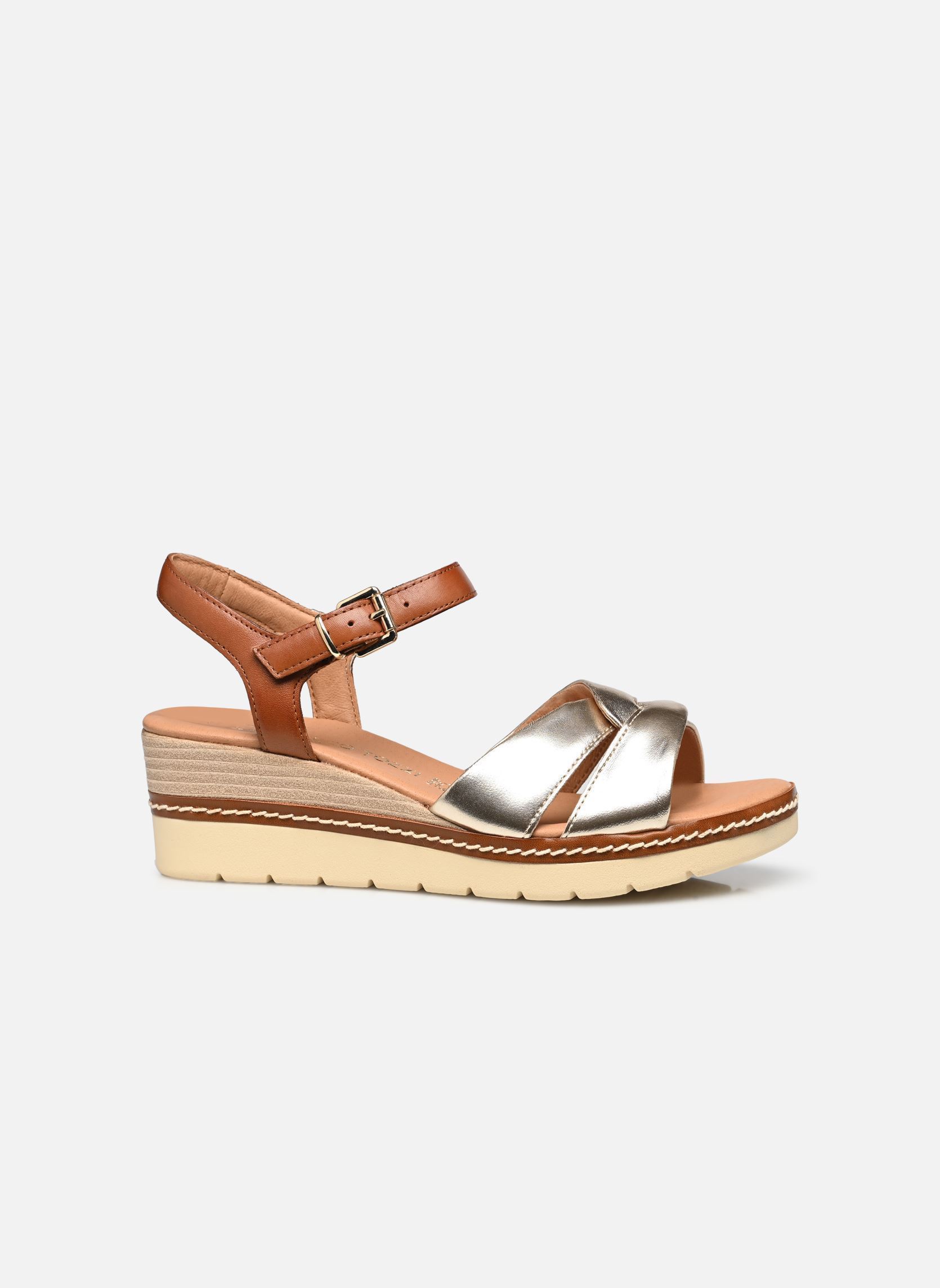 Marco Tozzi Sandali con zeppa e piattaforma Sandali - 28722-44 N donna oro e bronzo