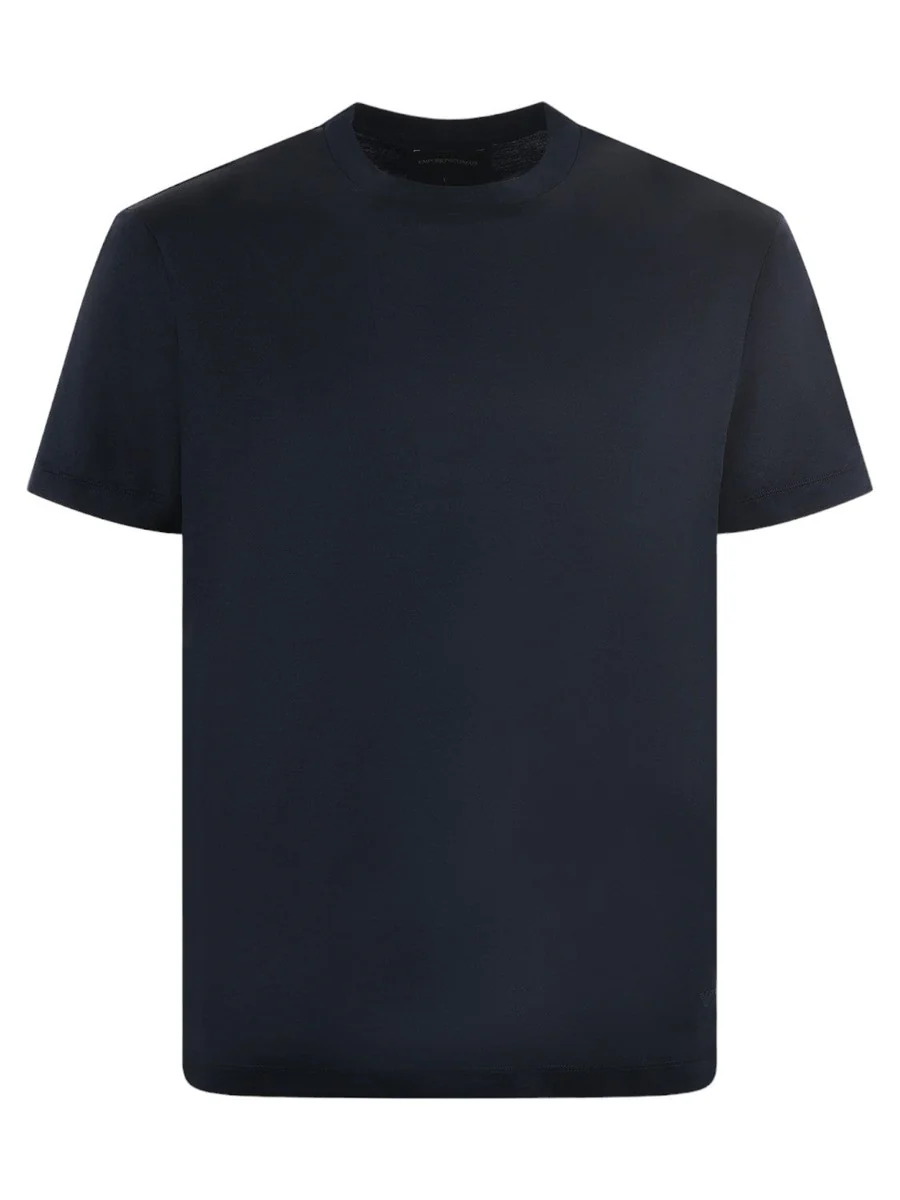 Image of T-shirt  in Lyocell e Cotone con Logo
