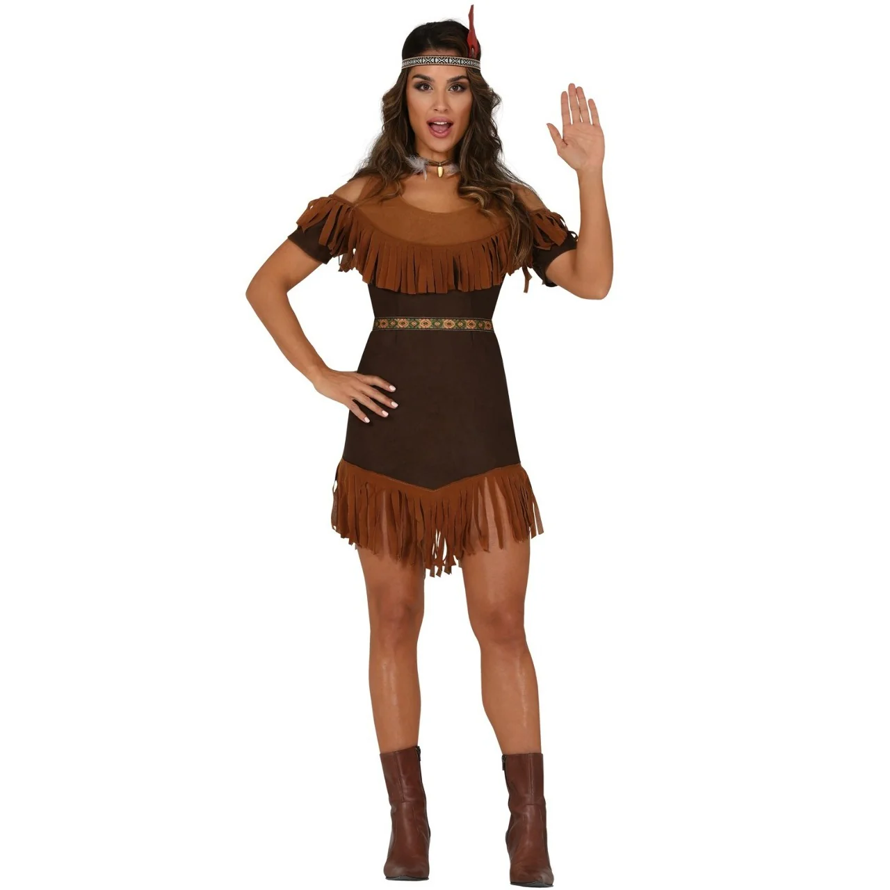 Image of Costume da Indiano Hopi per donna