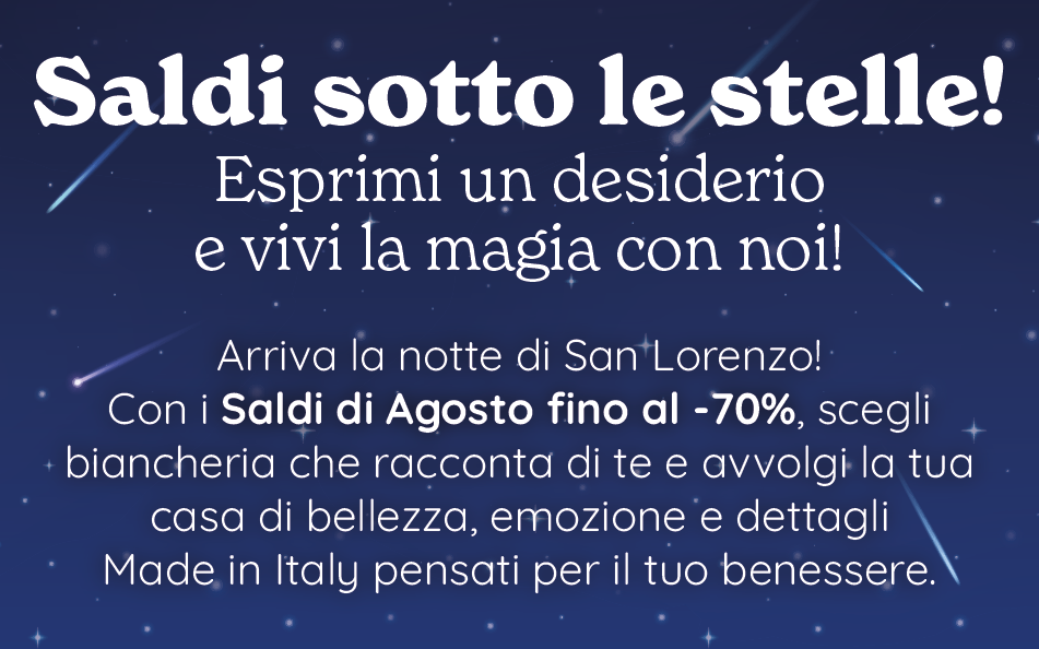 Saldi sotto le stelle!