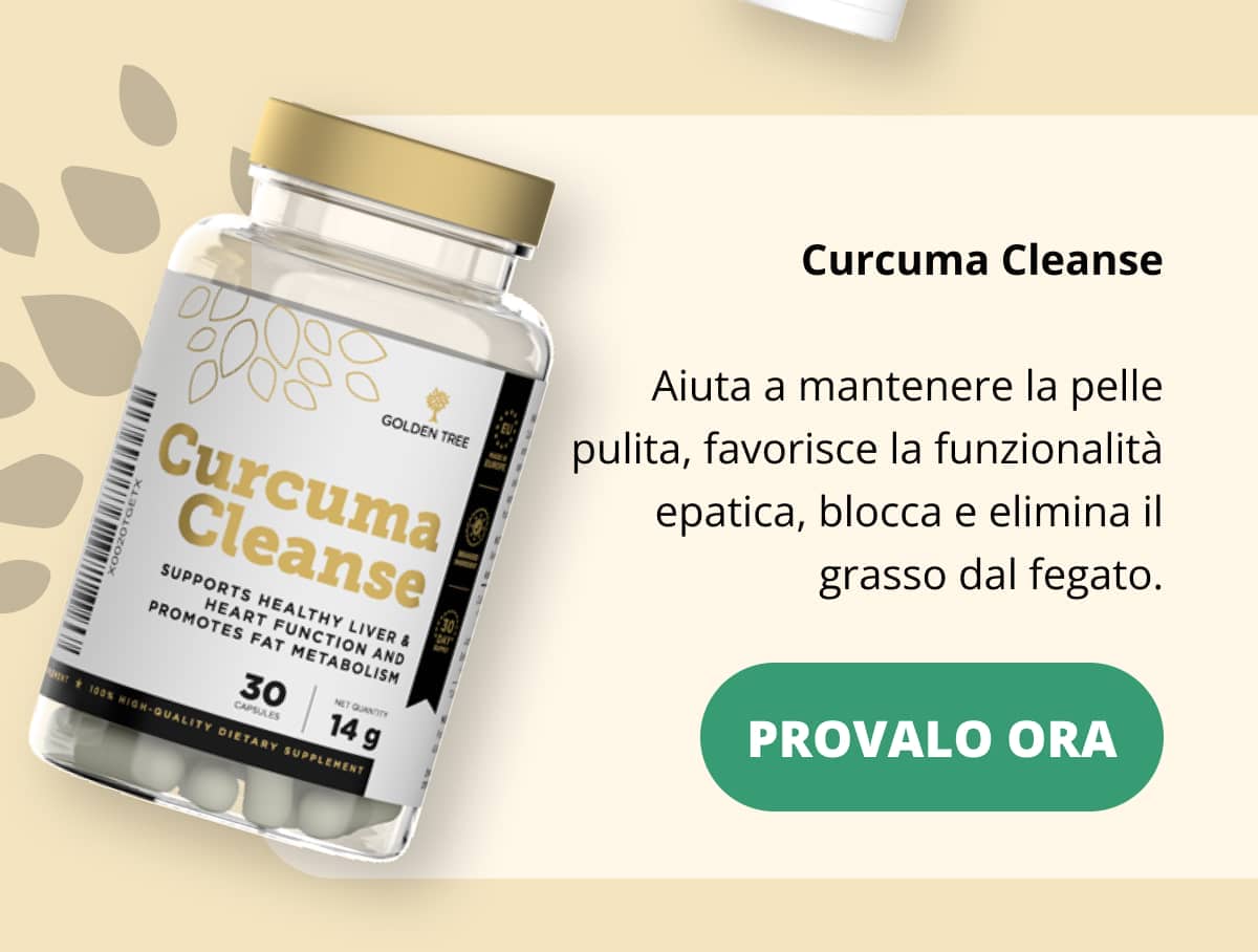 Curcuma Cleanse Aiuta a mantenere la pelle pulita, favorisce la funzionalità epatica, blocca e elimina il grasso dal fegato.  PROVALO ORA