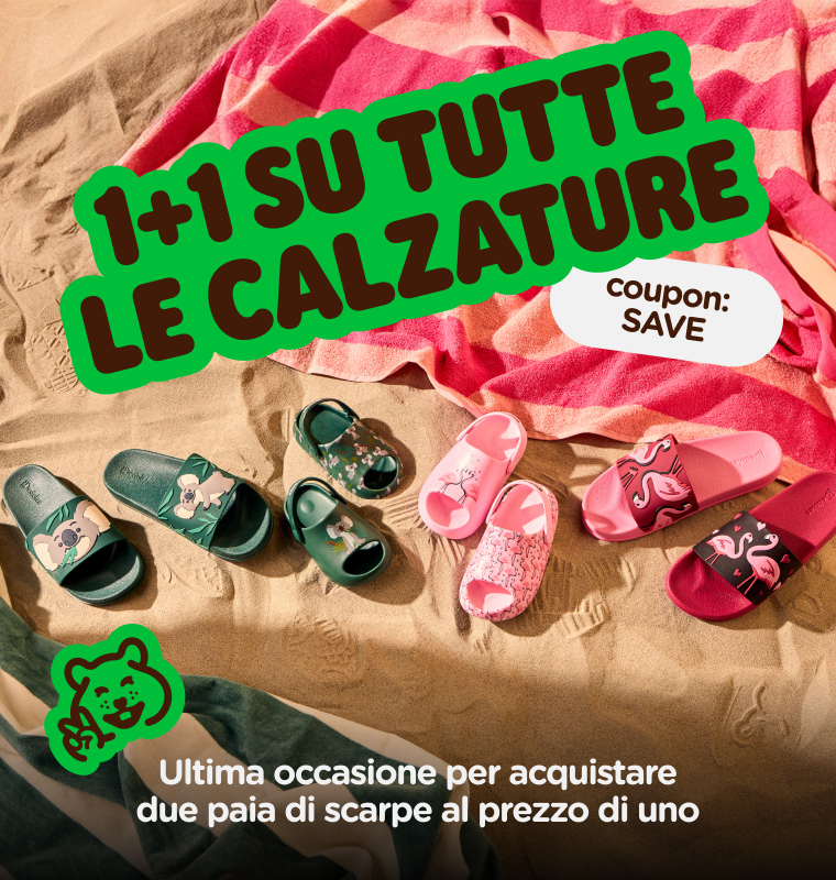  1+1 su TUTTE le calzature