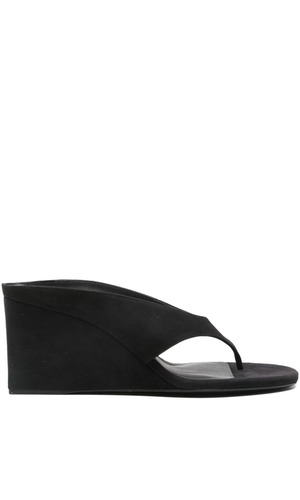 Wedge thong sandals
