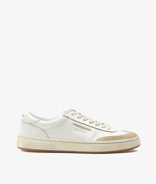 Sneaker in Pelle Lido Low / Bianco