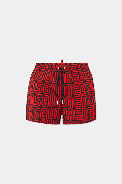 Allover Logo Midi Swim Boxer