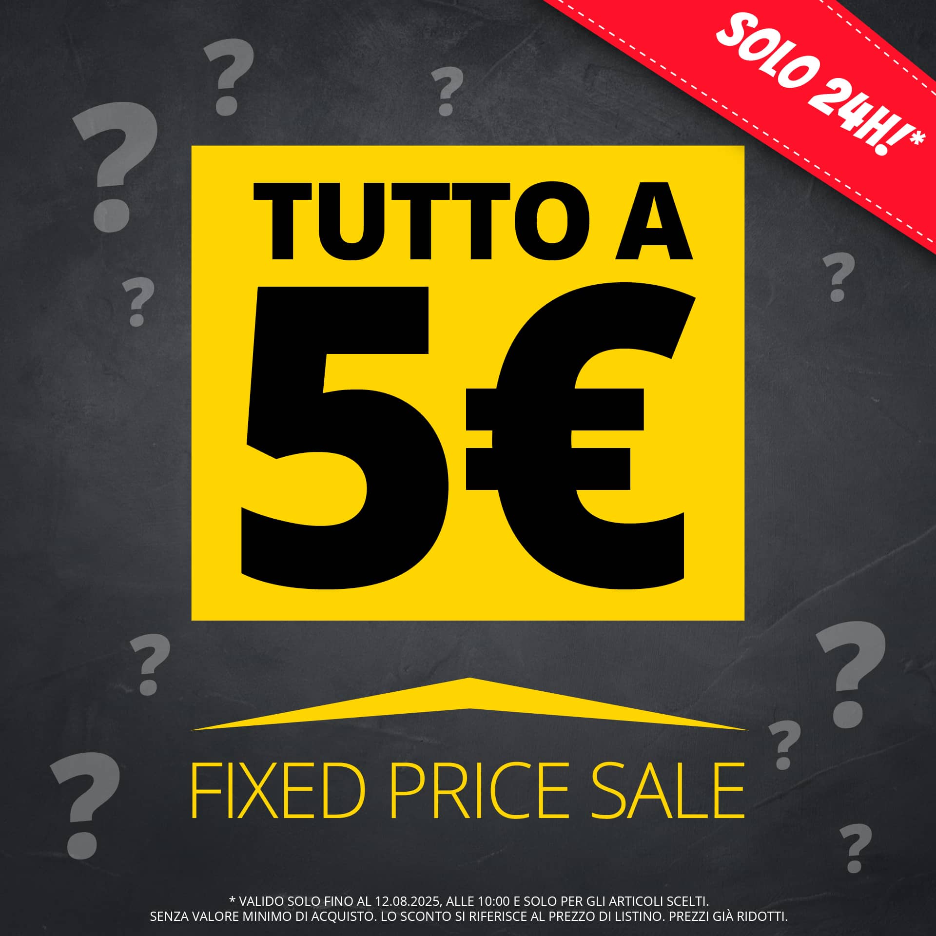 Prezzo fisso mega sale 5