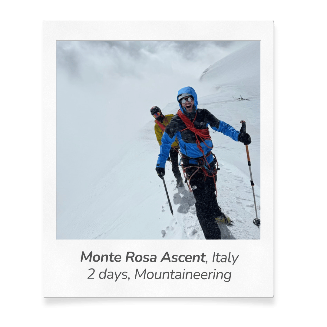 MONTE ROSA ASCENT: FLASH ADVENTURE