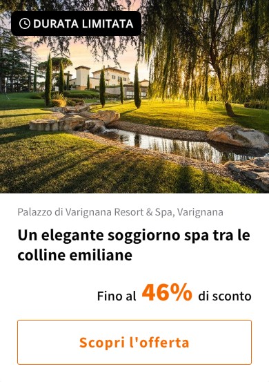 Un elegante soggiorno spa tra le colline emiliane