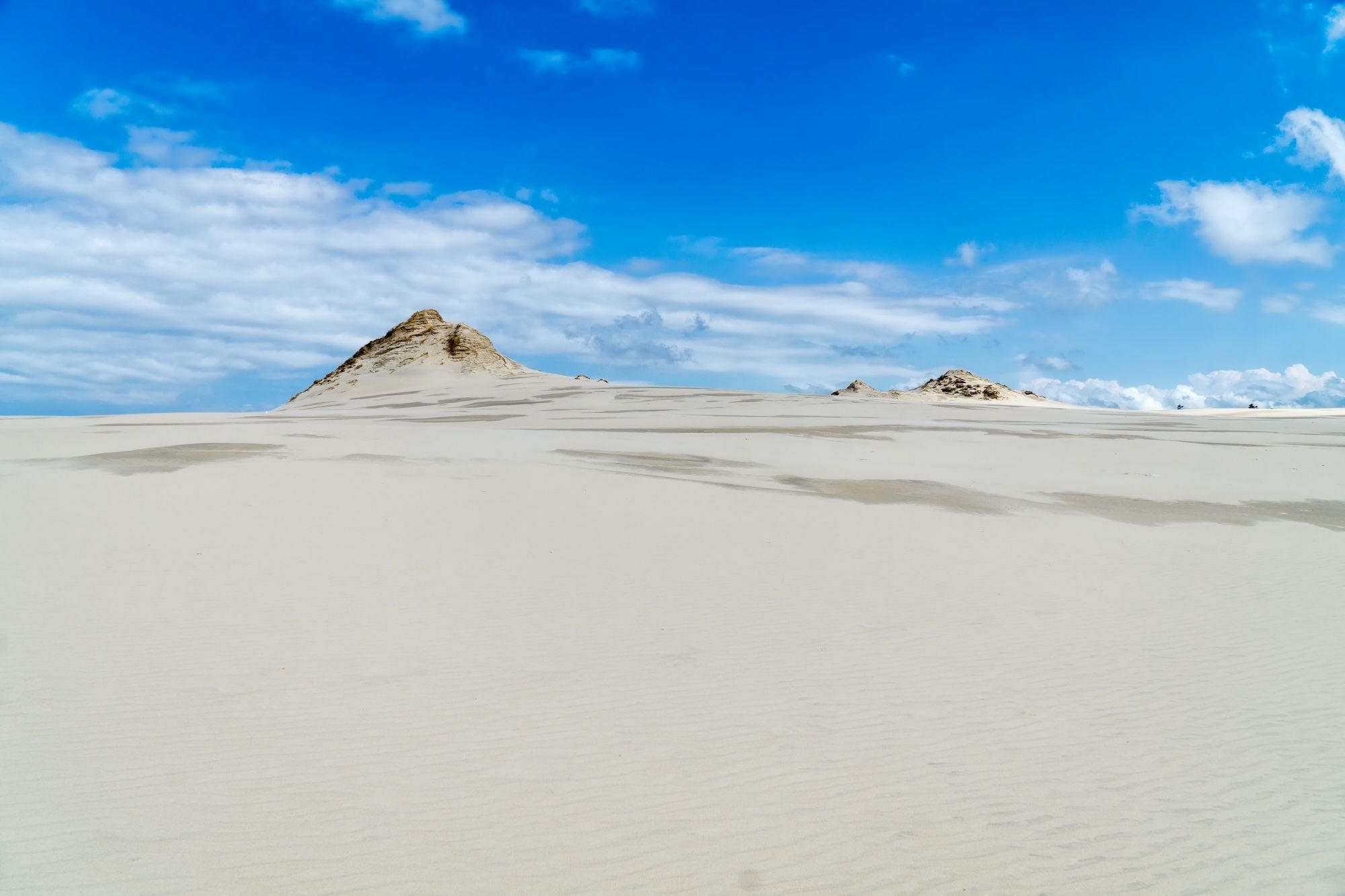 In Polonia sulle dune mobili in riva al Mar Baltico