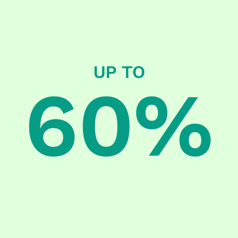 All deals up to 60%